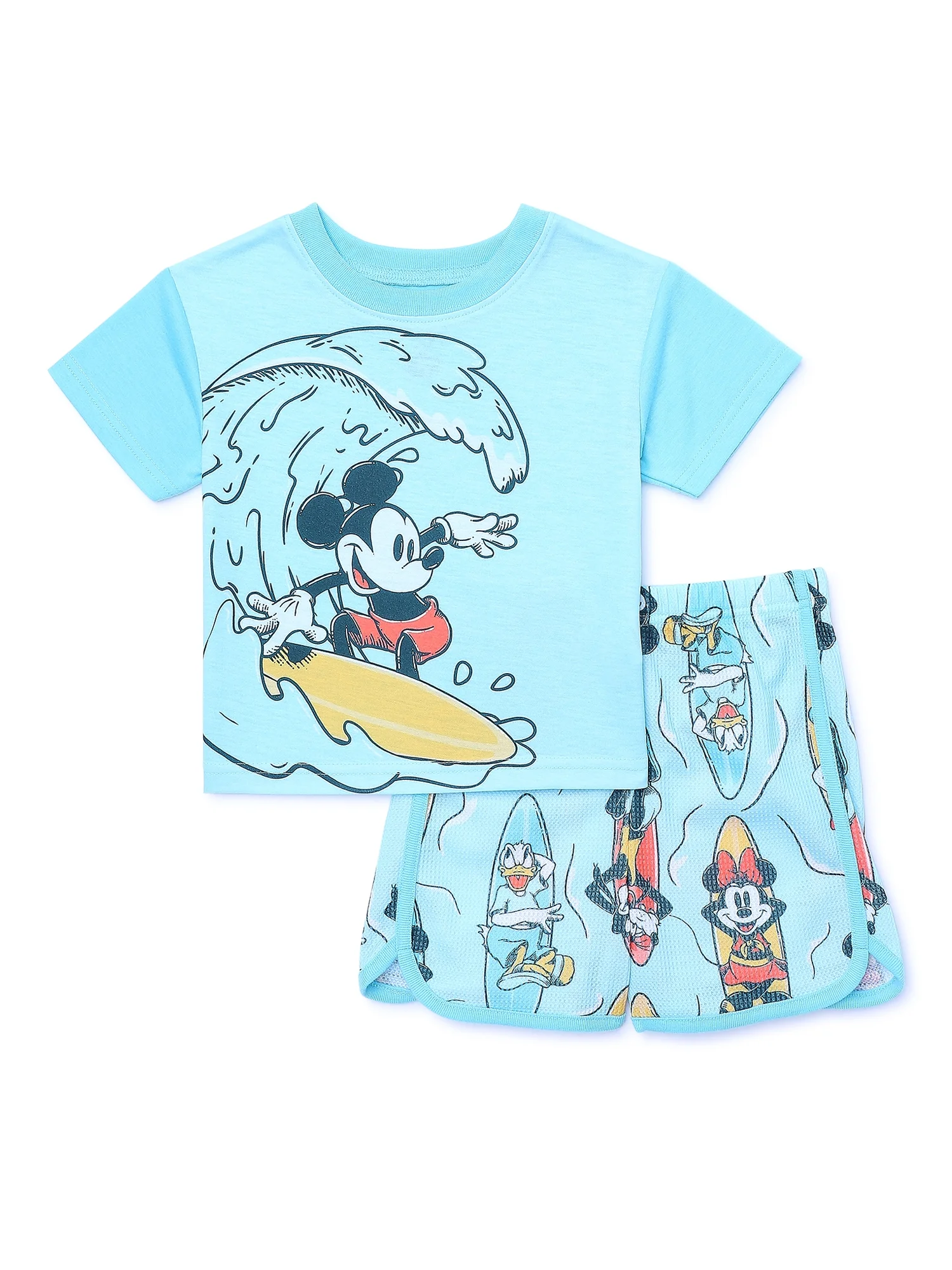 Character Toddler Tee and Shorts Pajama Set, 2-Piece, Sizes 12M-5T