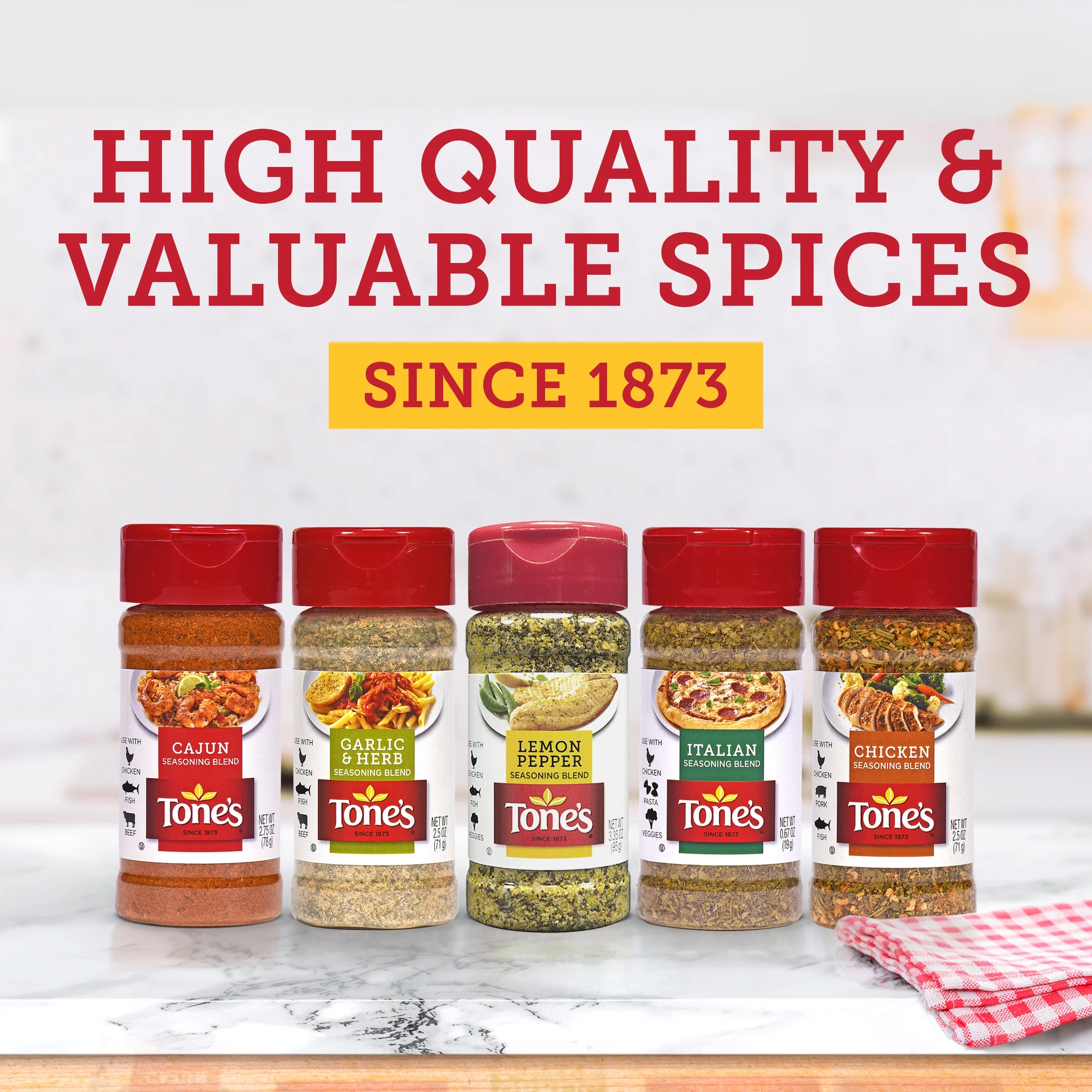 Tone's Chicken Seasoning Blend, 2.5 oz