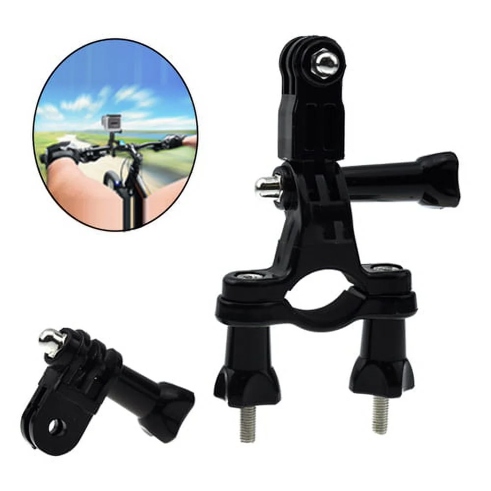 GoPro Hero9 Black 5K Action Camera + Straps + Grips + Mounts - 16GB Bundle Kit