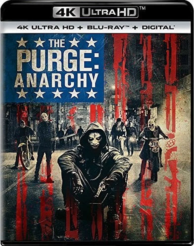 The Purge: Anarchy (4K Ultra HD + Blu-ray + Digital Copy), Universal Studios, Horror