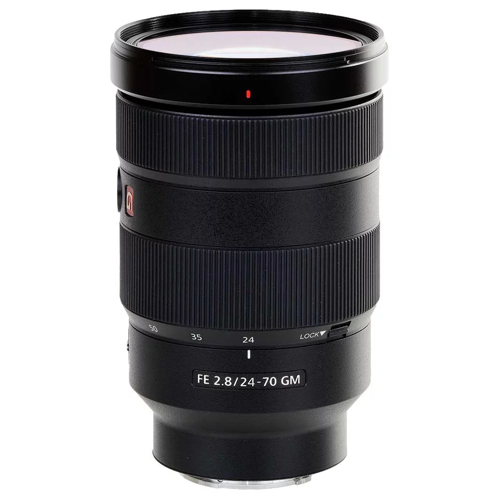 Sony FE 24-70mm f/2.8 GM Lens -3 Lens Kit + Slave Flash + Tripod - 64GB Accessory Bundle