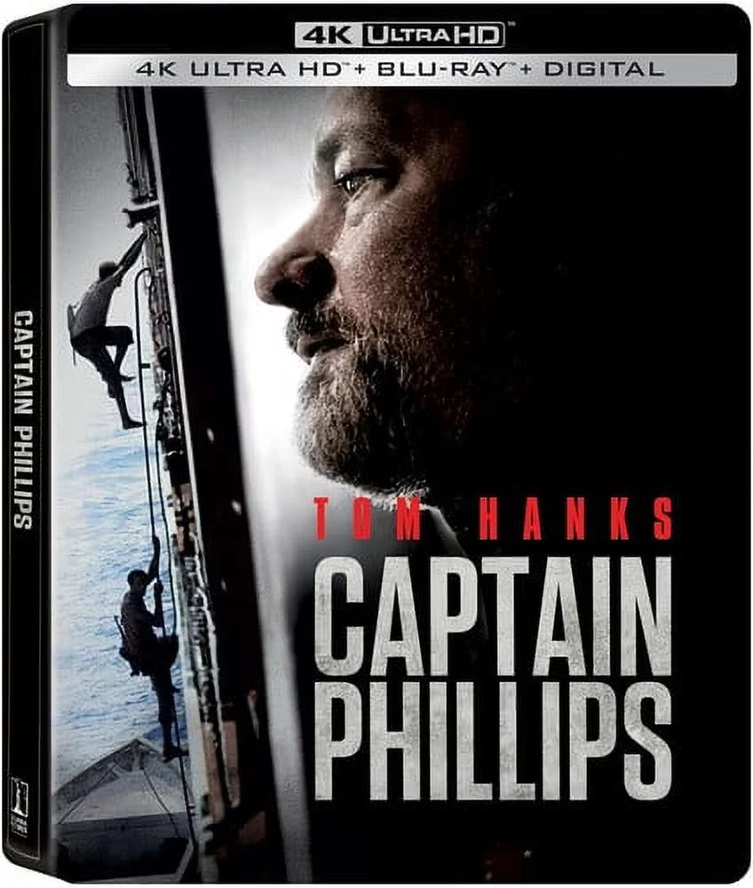 Captain Phillips (4K Ultra HD + Blu-ray + Digital Copy) (Steelbook), Sony Pictures, Action & Adventure