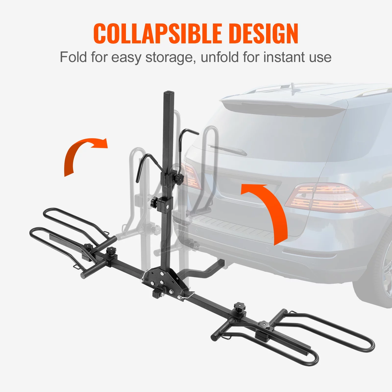 SKYSHALO Hitch Mount Folding Carrier Car Truck SUV 1.25