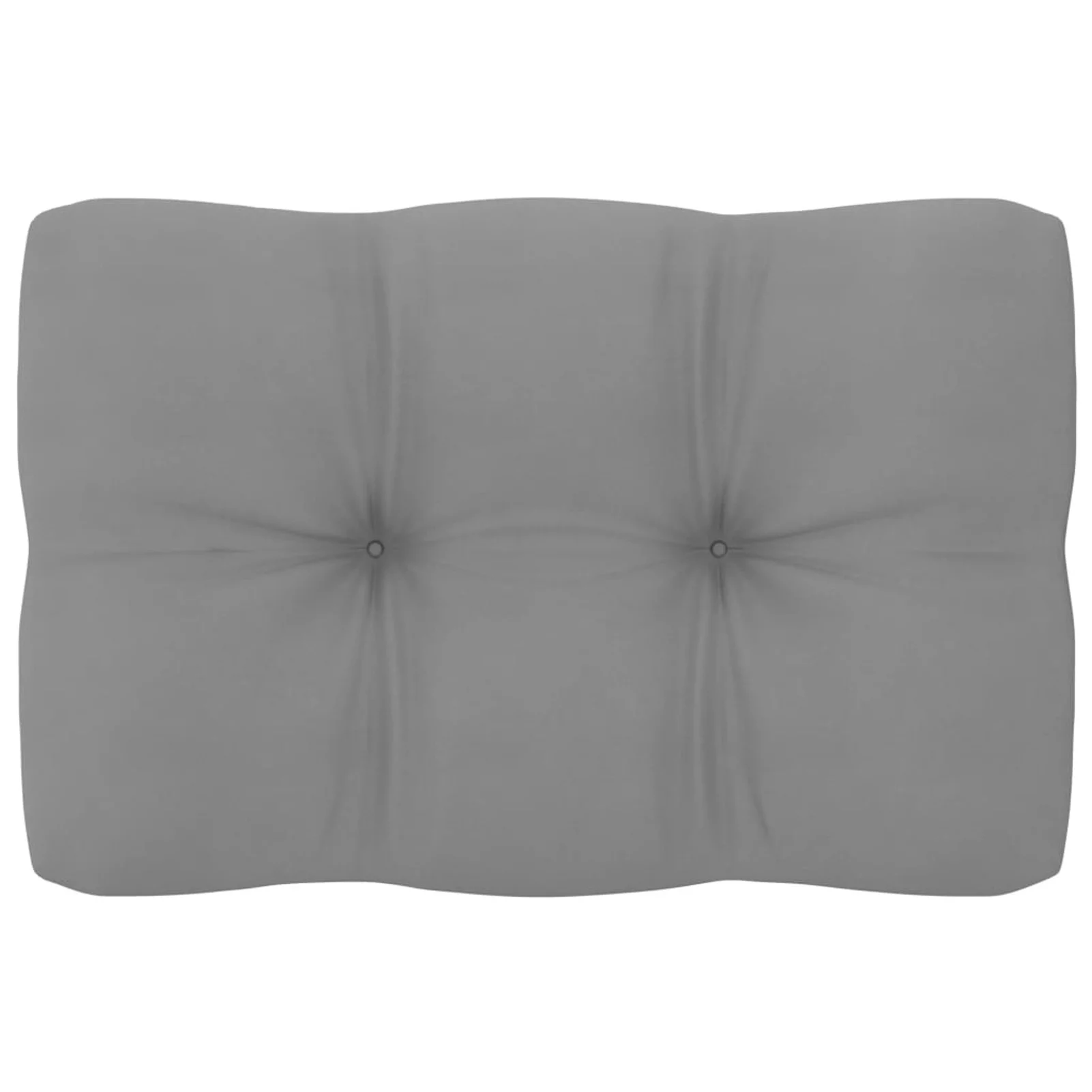 Anself Pallet Cushions 2 pcs Gray Fabric