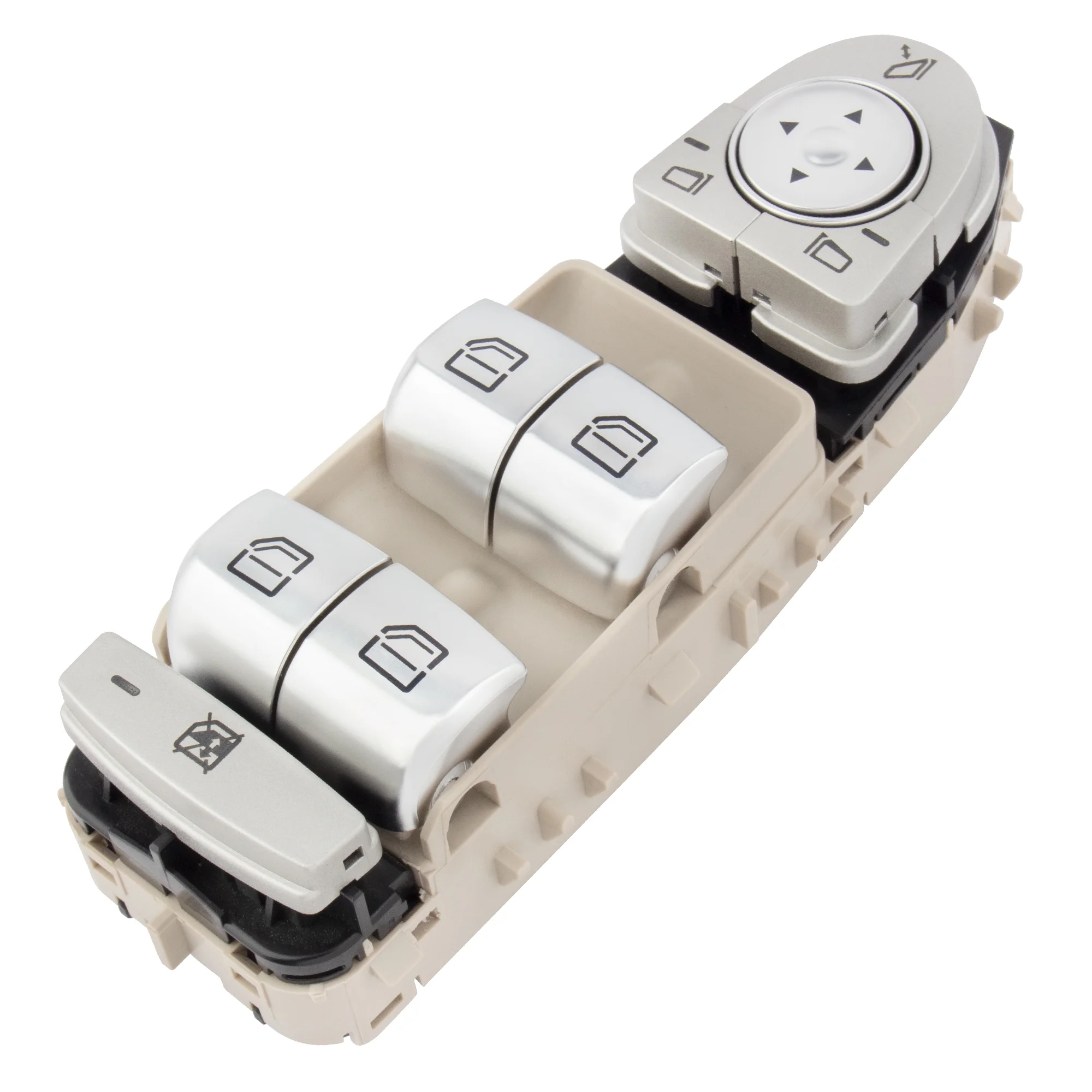BOXI Front Left Driver Side Power Window Switch Compatible for Mercedes-Benz C300 C350e C43 AMG C63 AMG GLC300 GLC43 AMG 2015-2018 | A2059056811 2059056811