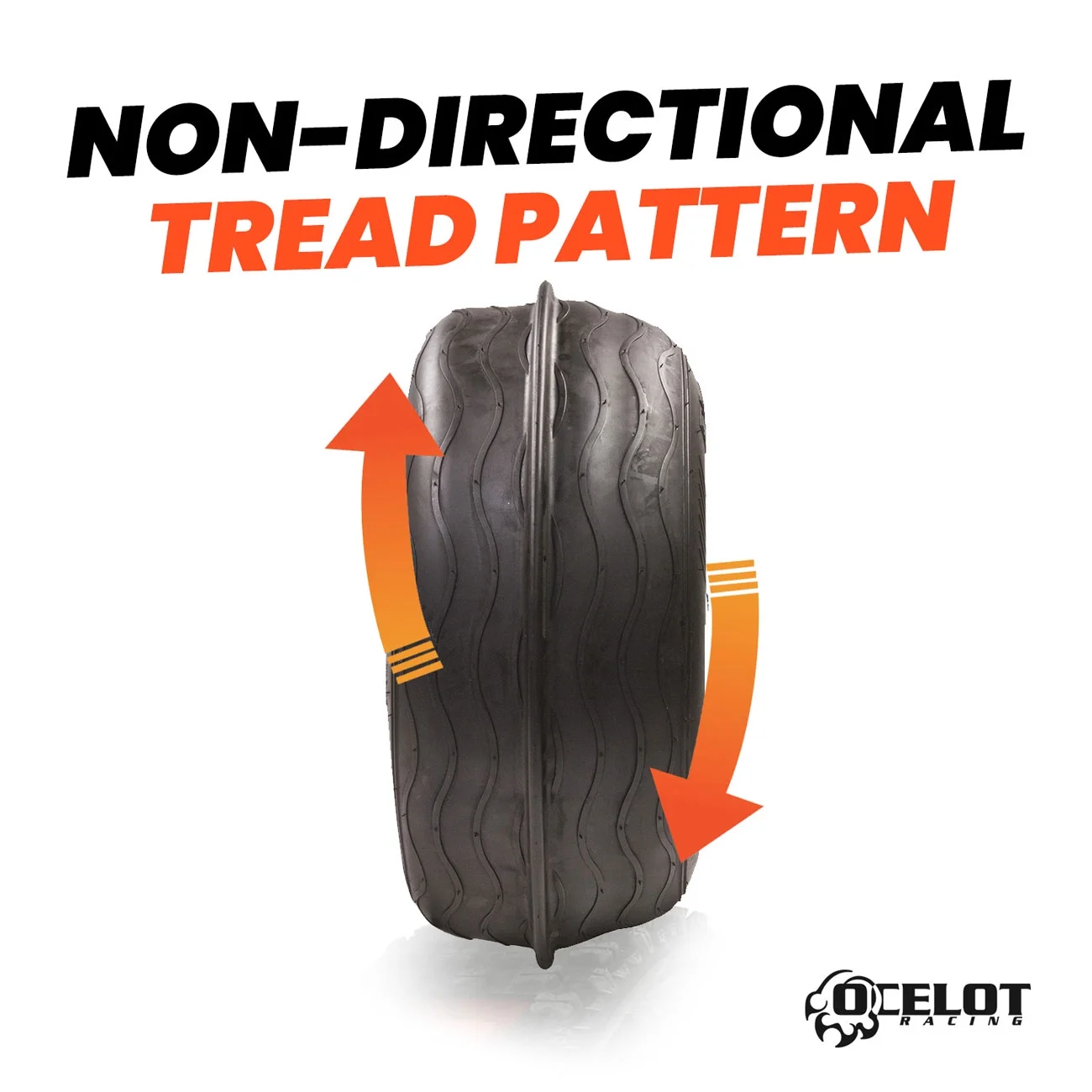 22 x 8 - 10 Ocelot Blacktail Front Tire