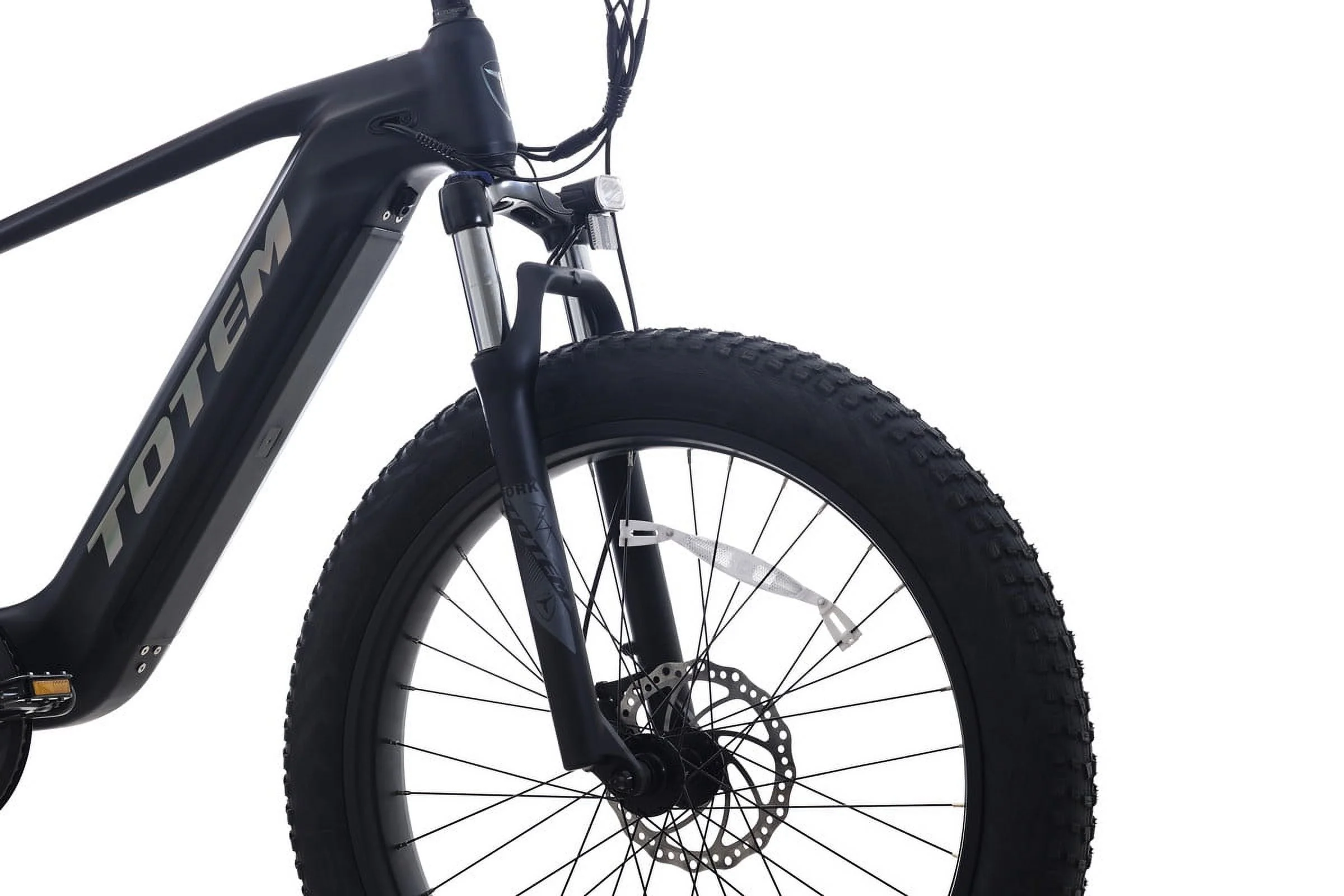 TOTEM Bulldog Fat Tire Adult Electric Bike, 26
