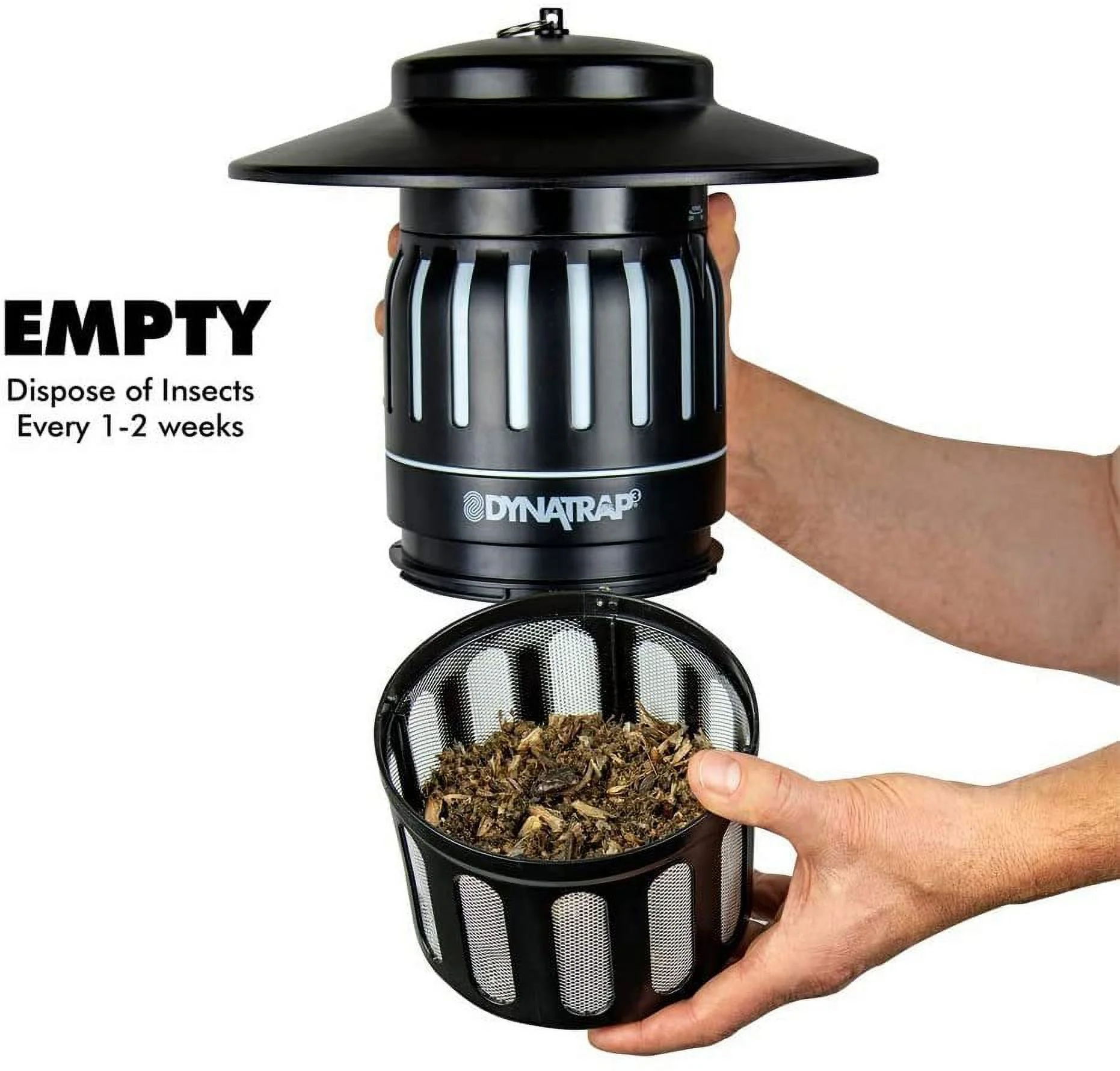 Dynatrap DT1050 Insect Half Acre Mosquito Trap, 3 lbs, black