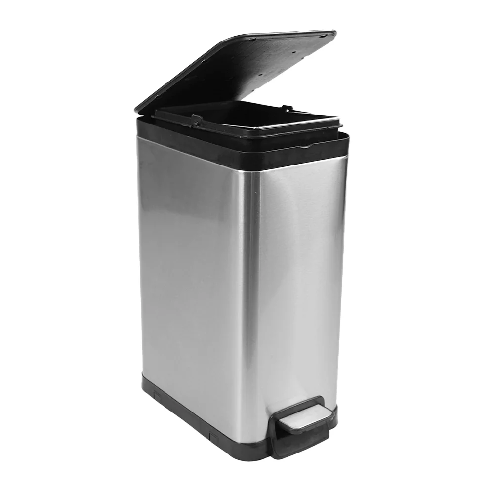 Better Homes & Gardens 7.9 Gallon Trash Can Stainless Steel Kitchen Trash Can