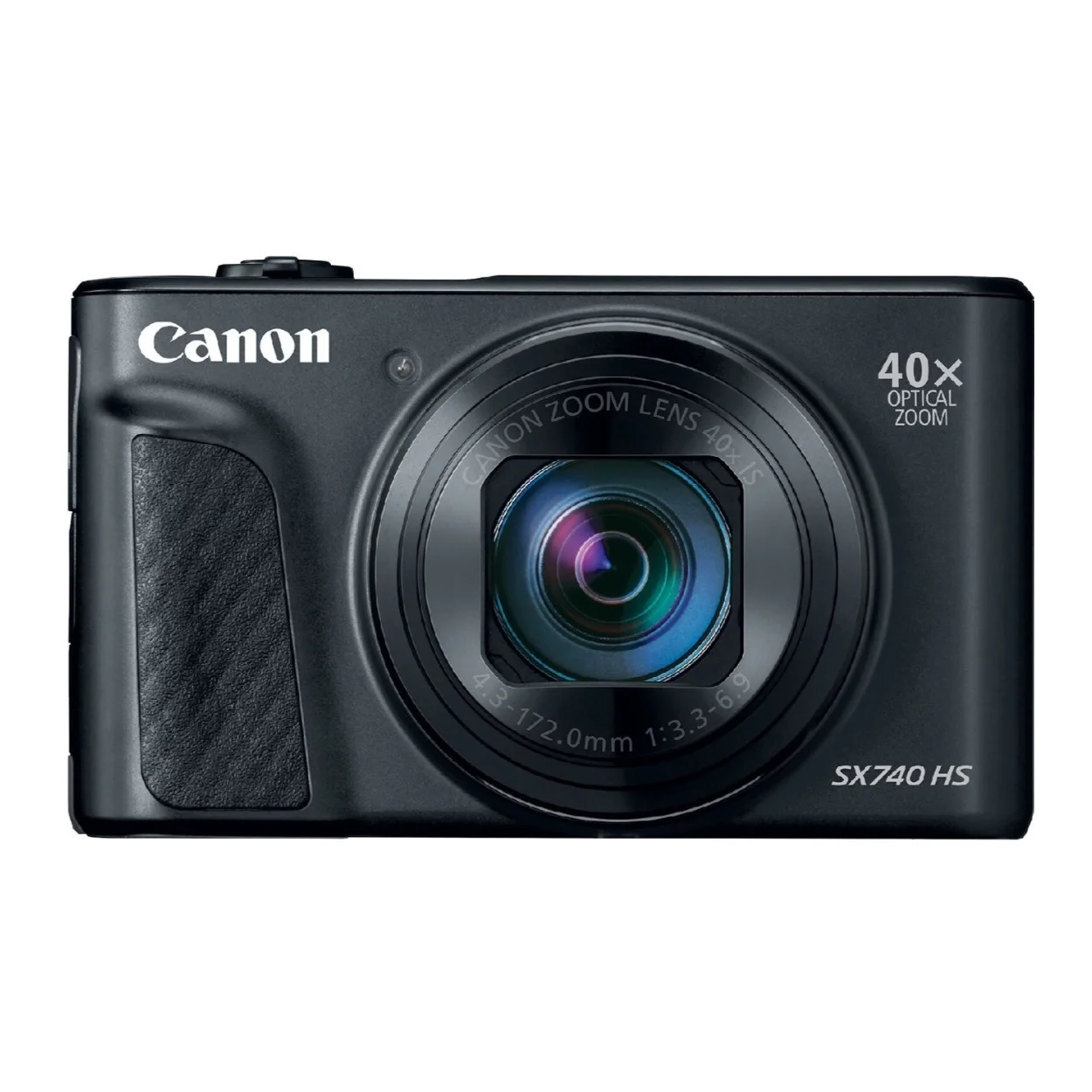 Canon Powershot SX740 HS Digital Camera (Black) with 32GB Card Bundle
