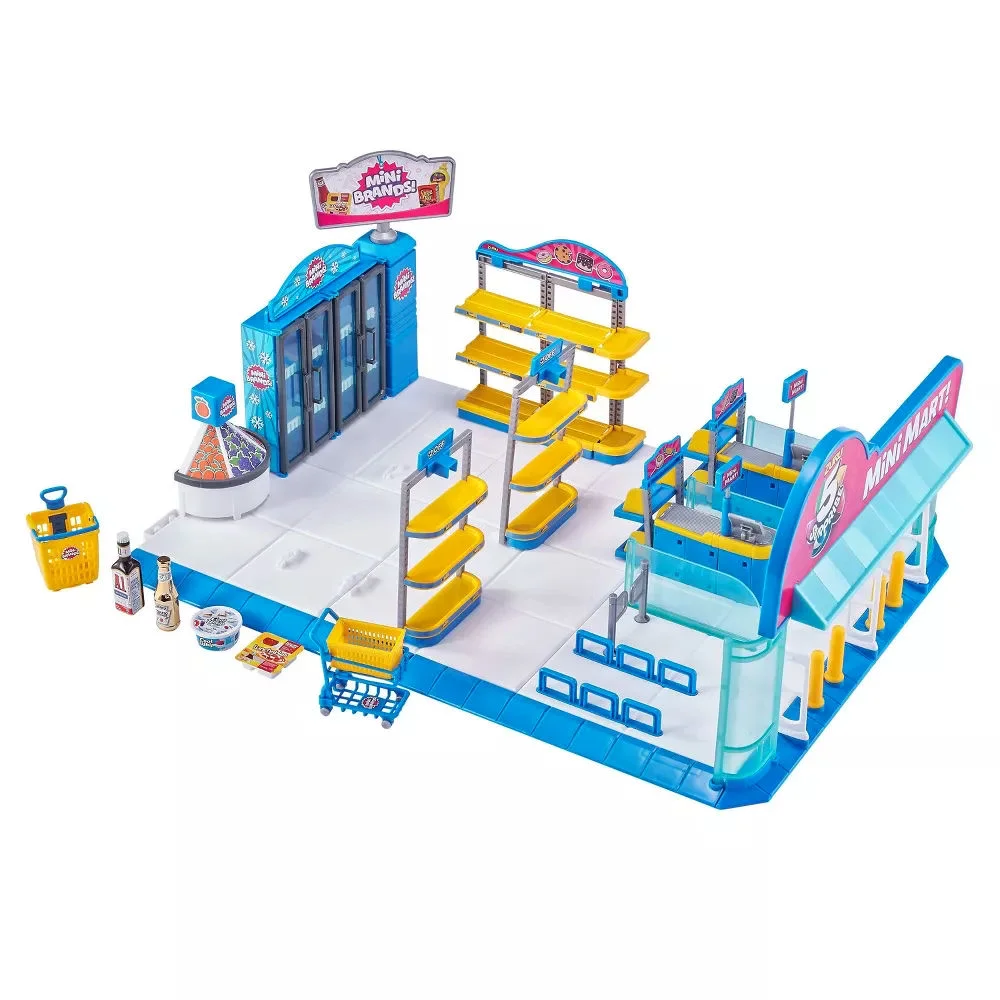 5 Surprise Series 4 Mini Mart Playset (31 Pieces, 10 Minis!)