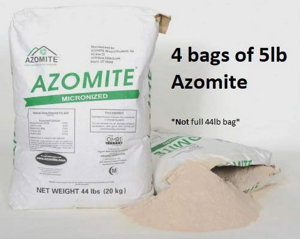 Azomite Micronized Organic Trace Rock Dust by Garden Smart (20 pounds)
