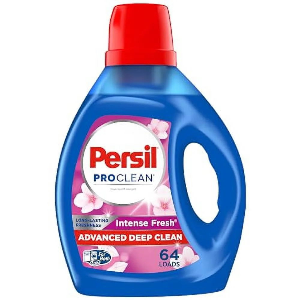 Persil ProClean Liquid Laundry Detergent, Intense Fresh, 100 Fluid Ounces, 64 Loads