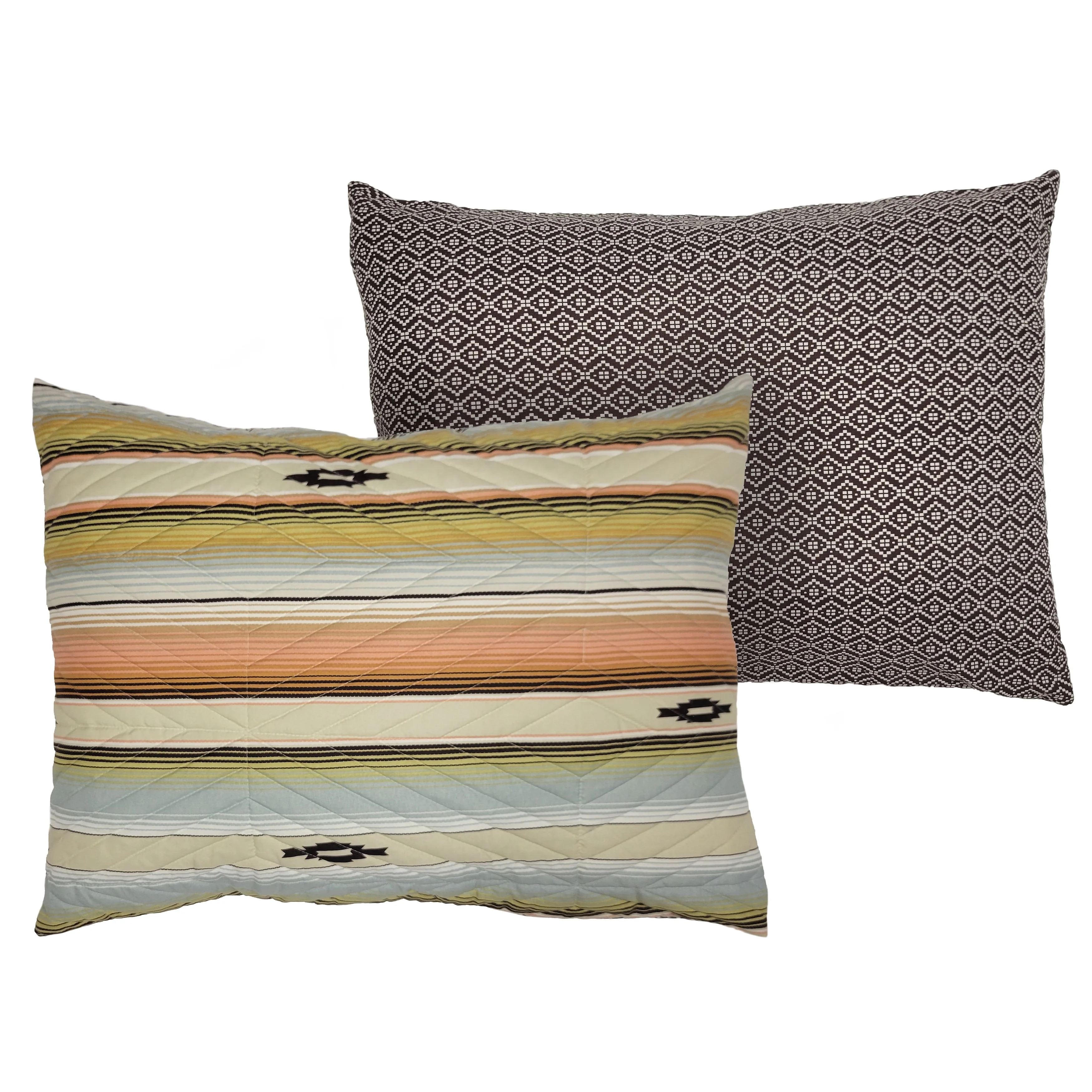 Barefoot Bungalow  Painted Desert Pillow Sham Set (Set of 2 Shams) King