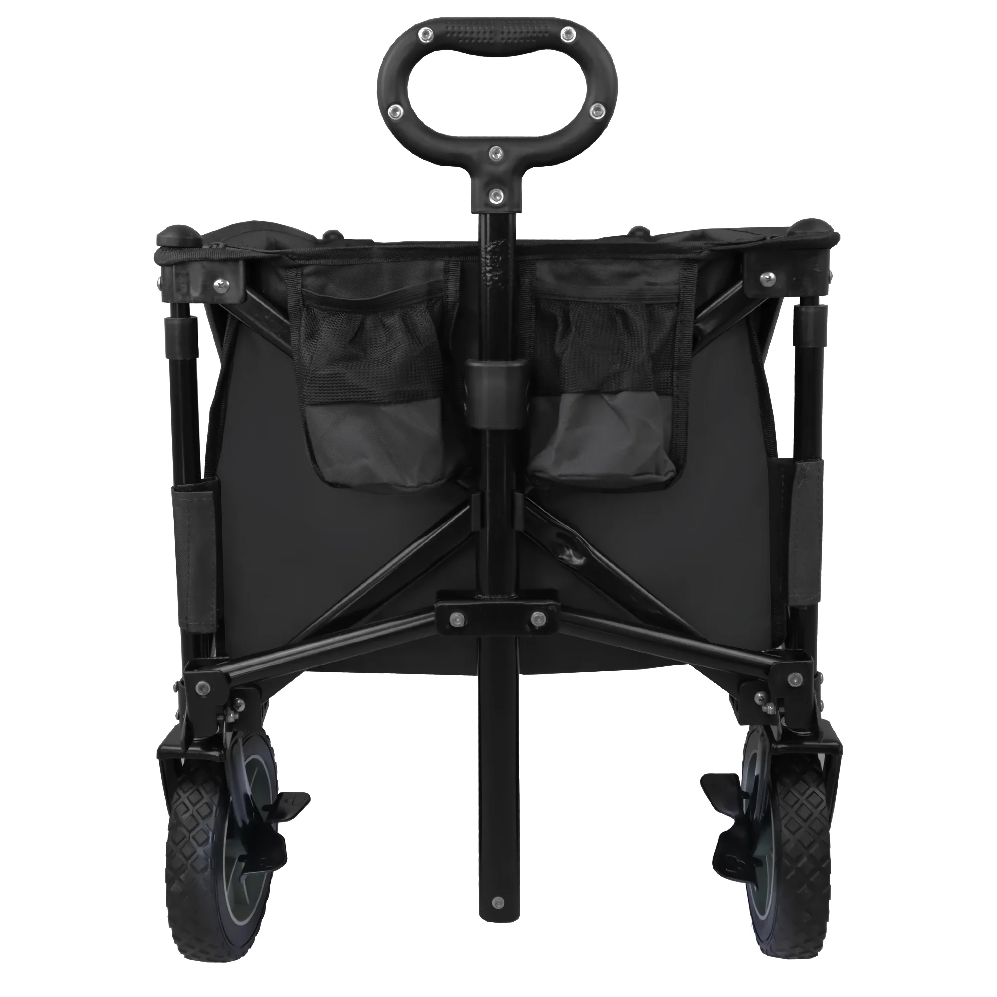 Utility Collapsible Folding Wagon Cart Heavy Duty Foldable, Beach Wagon