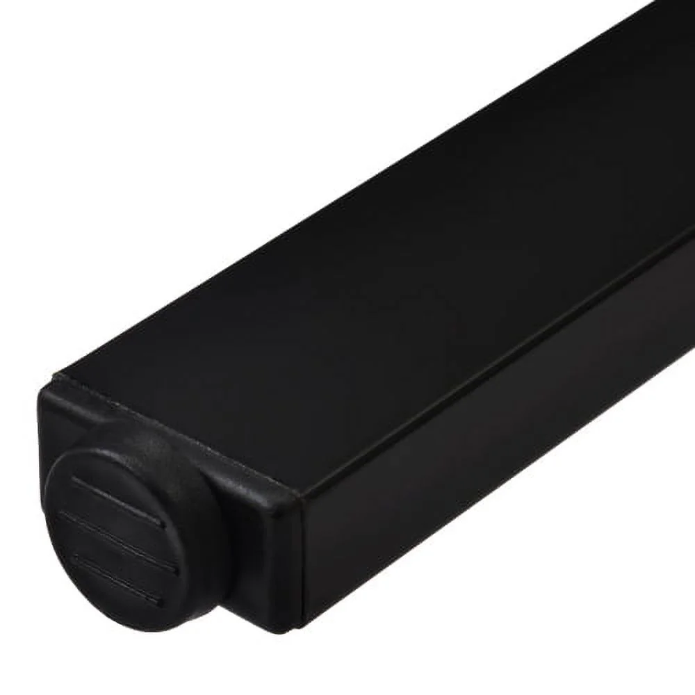 ZJbiubiuHome TOPMAX Counter Height Extra Long Dining Table Set with 3 Stools Pub Kitchen Set  with Footrest Brown