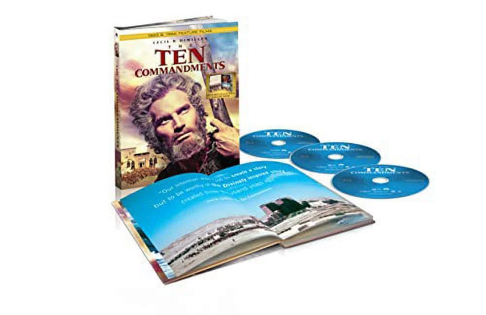 The Ten Commandments (1923 and 1956) (Blu-ray)