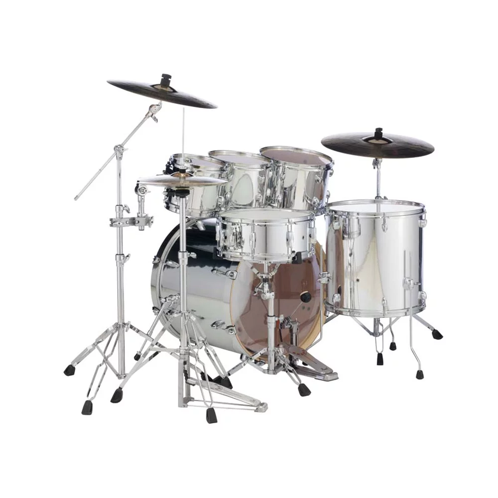 Pearl Export EXX 5-Piece Drum Set In Mirror Chrome