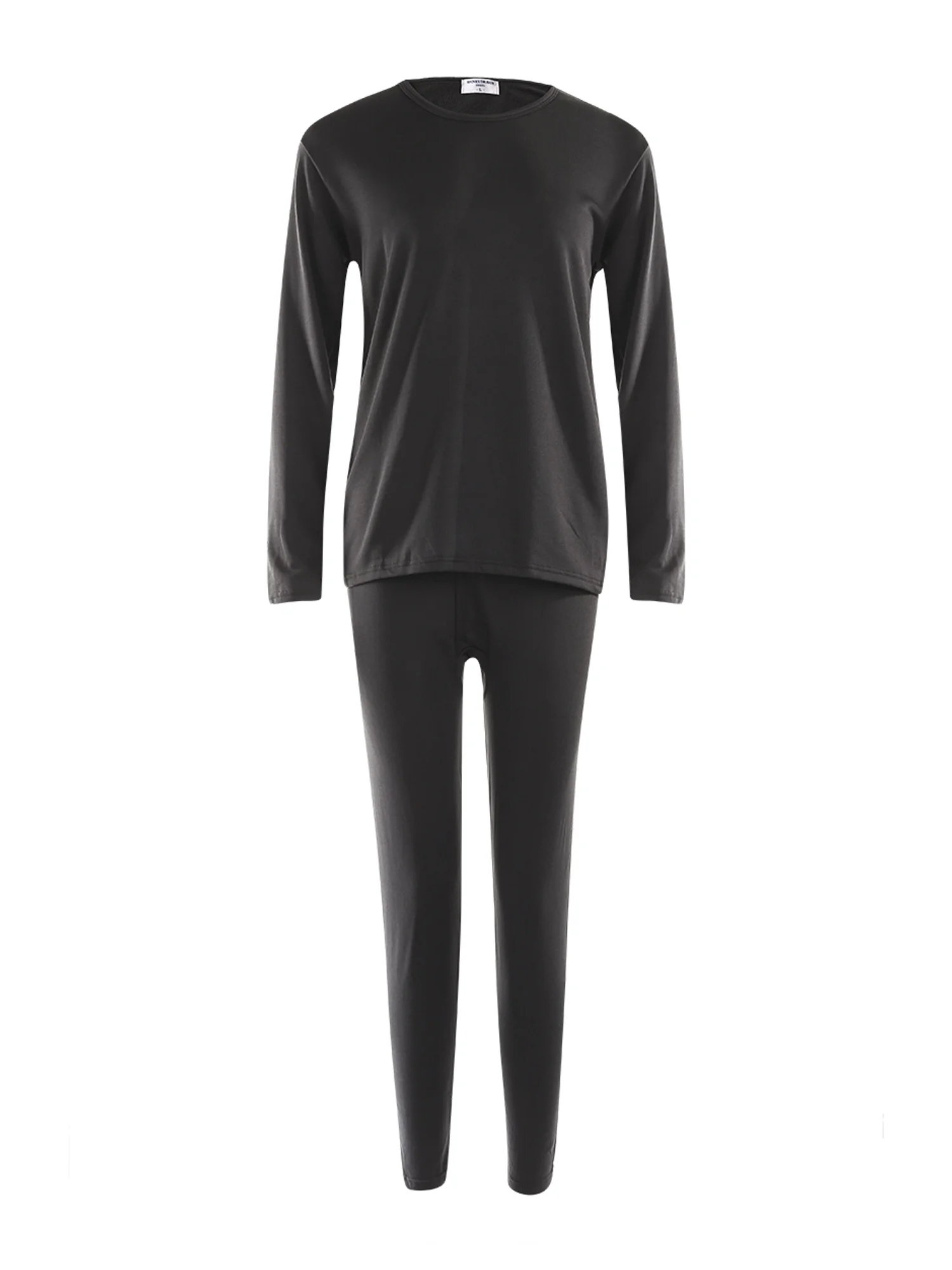 Eyicmarn Mens Thermal Underwear Set Skiing Winter Warm Base Layers Tight Long Johns Top and Bottom Set with Fleece Lined