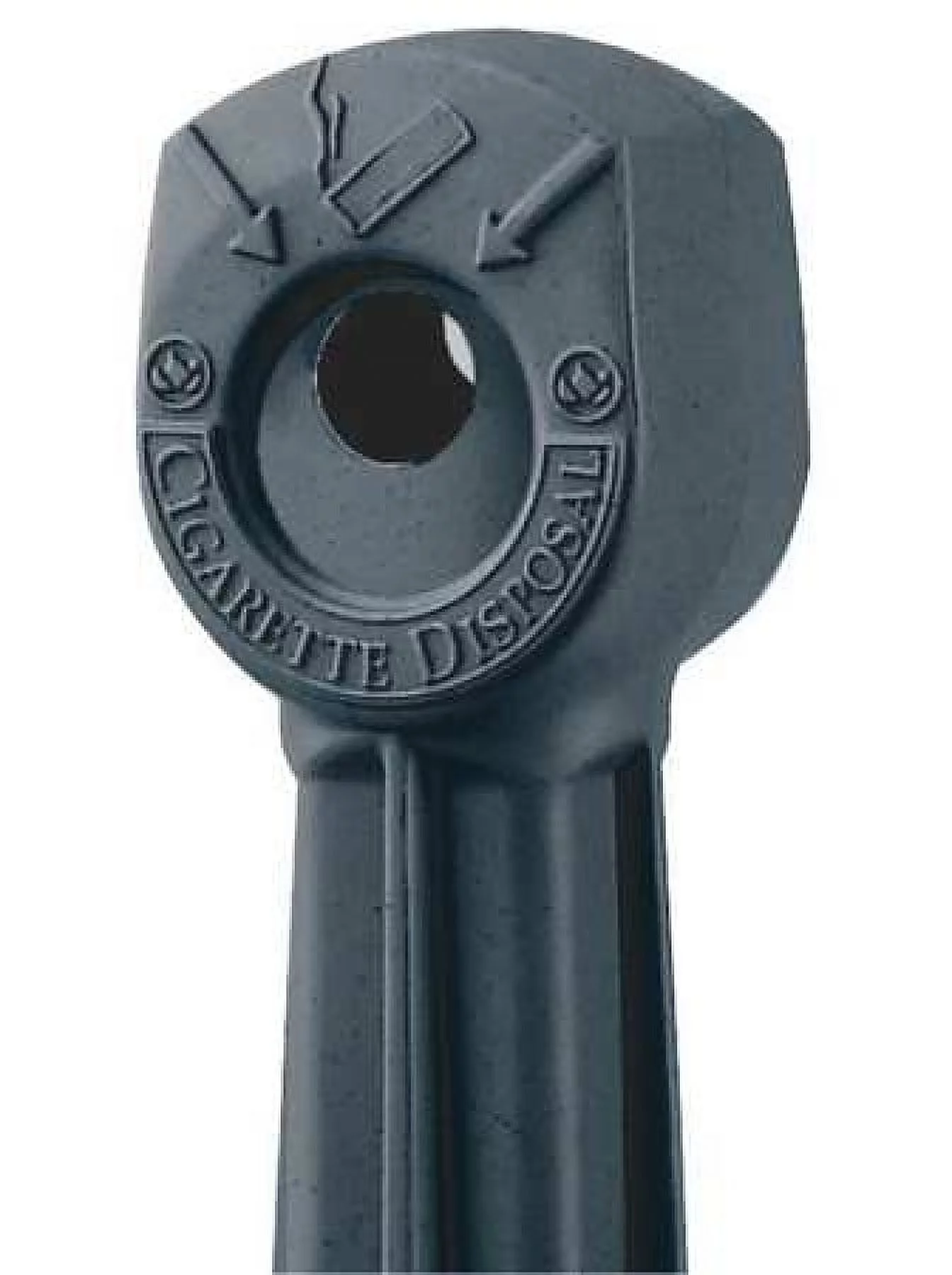 Justrite 26811R Heavy Duty Steel Outdoor Ashtray 5 Gal., Red