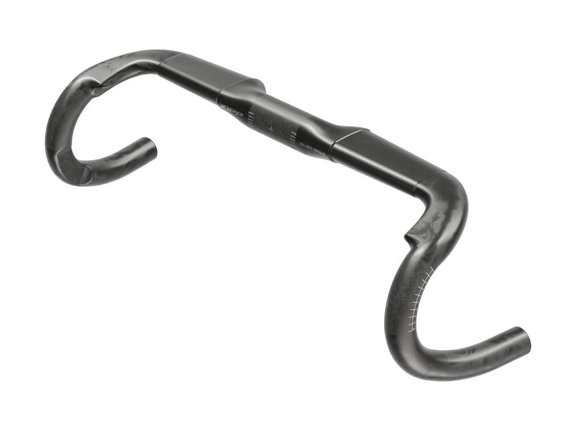 Zipp SL-80 Race Drop Handlebar - Carbon, 31.8mm, 38cm, Natural Carbon w/ Matte Logos, A1