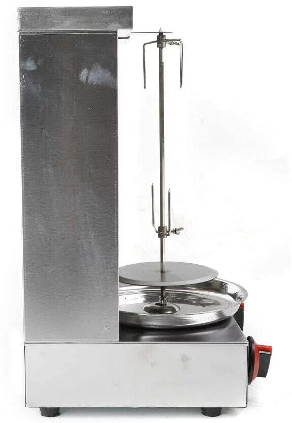 3KW Gas Vertical Broiler Shawarma Machine Spinning Doner Kebab Barbecue Machine