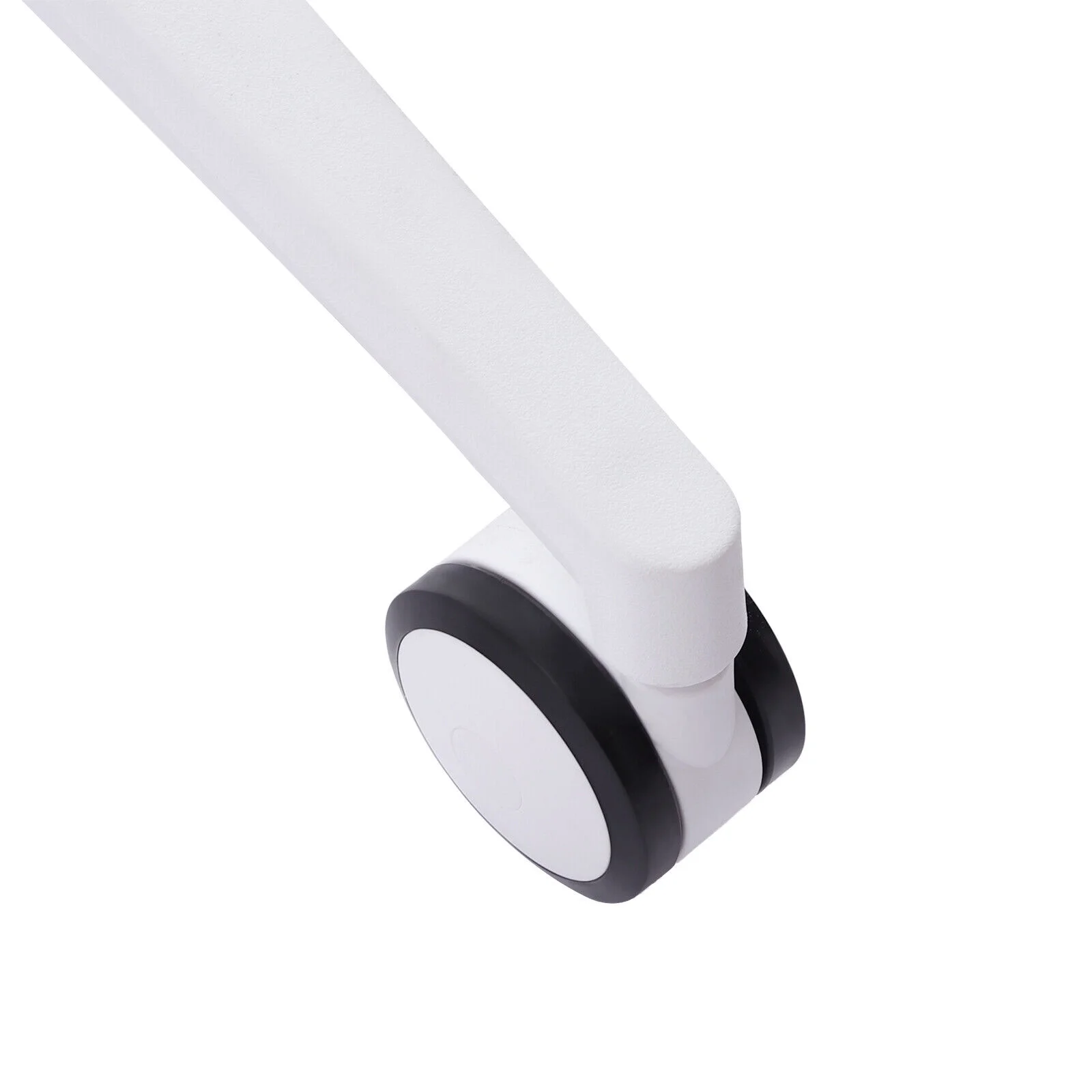 Medical Mobile Trolley Cart Height Adjustable Medical Rolling Cart with Wheels Desktop Lab Cart Beauty Salon Cart- White