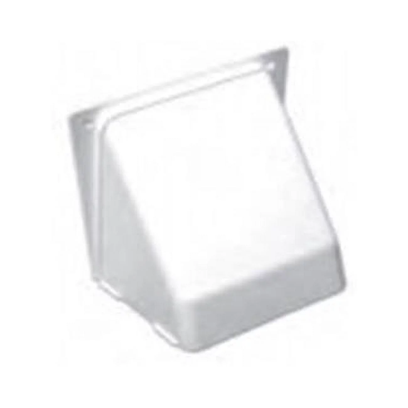Lambro 1470W 3 in. White Plastic Preferred Hood Vent with Removable Screen - Pack of 12