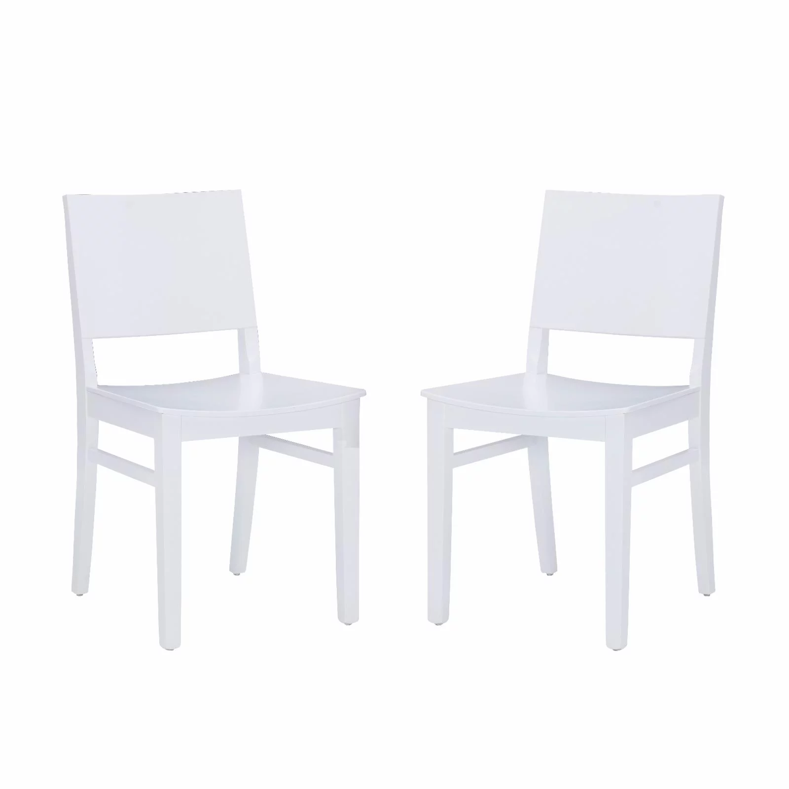 Linon Devin Dining Chair - Natural - Set of 2
