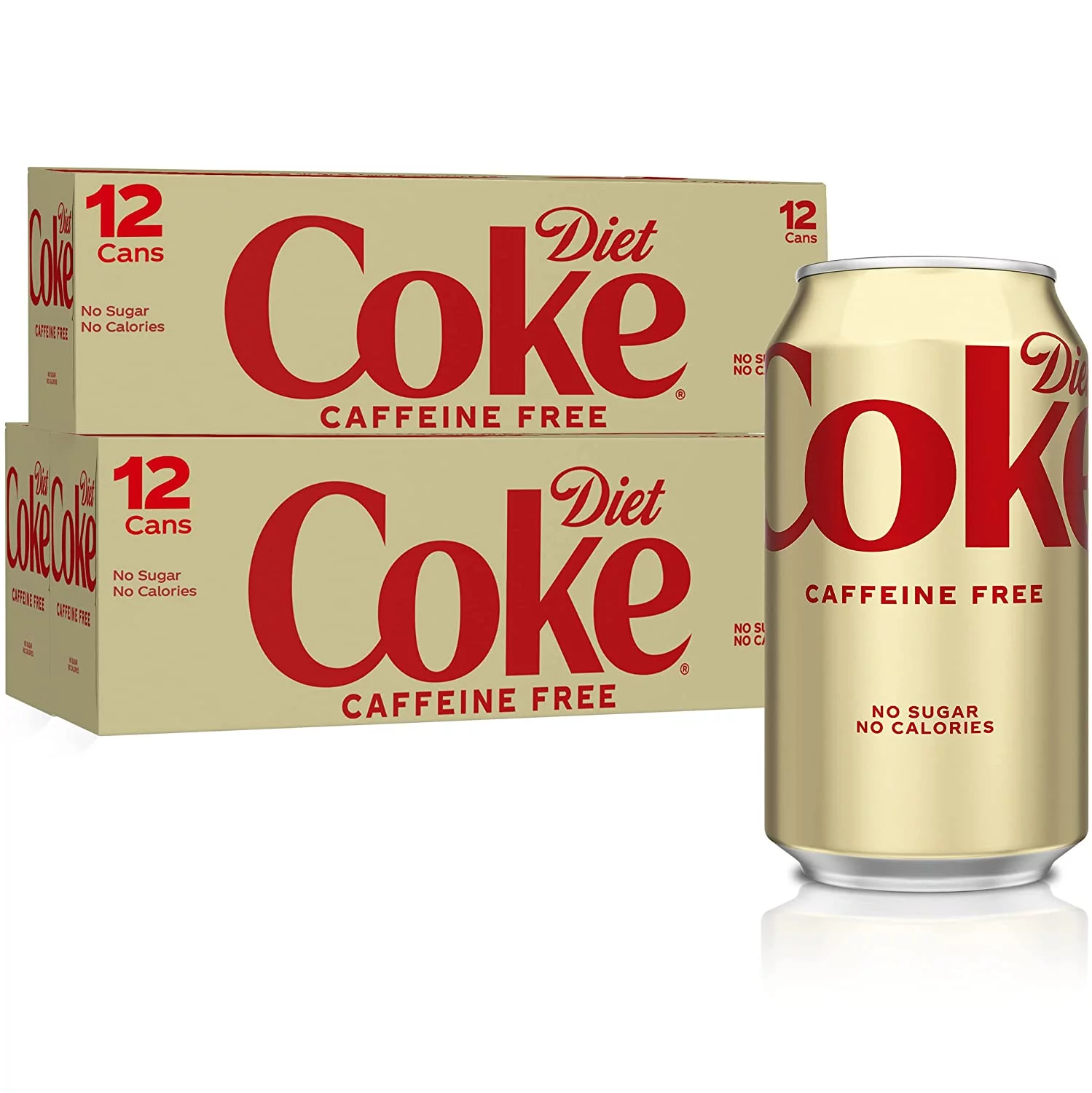 Diet Coke Caffeine-Free Soda 12oz Cans (Pack of 48)