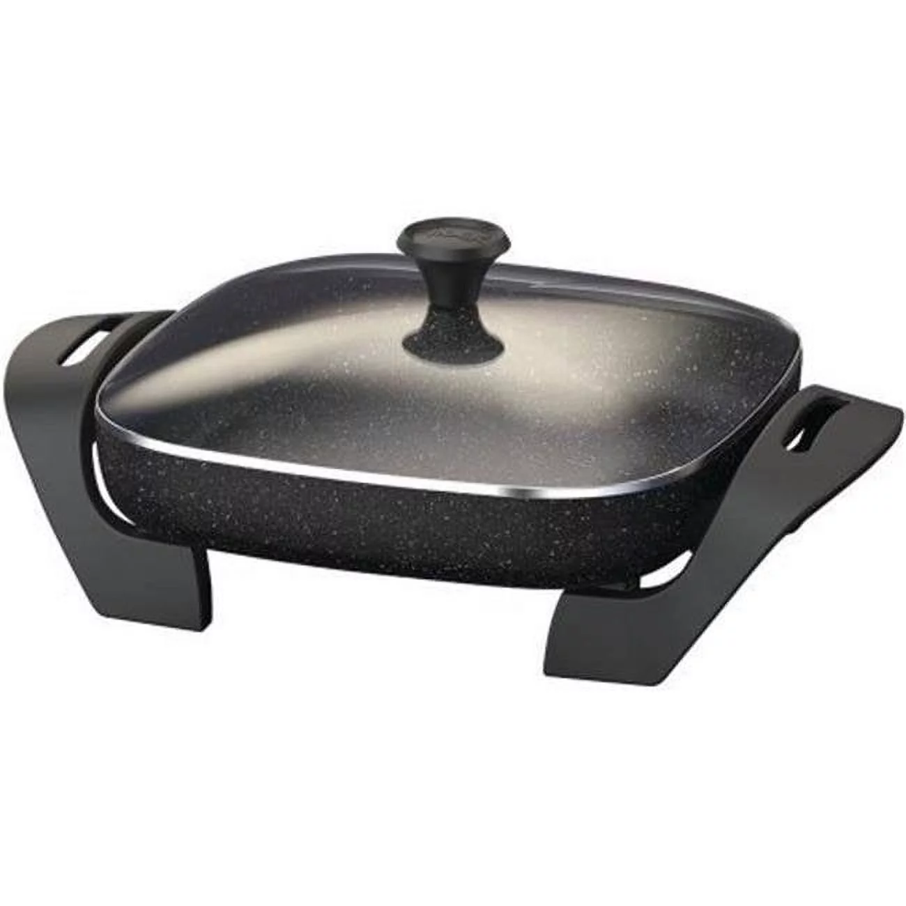 The Rock by Starfrit 024400-002-0000 1200 W Electric Skillet - Cast-aluminum body