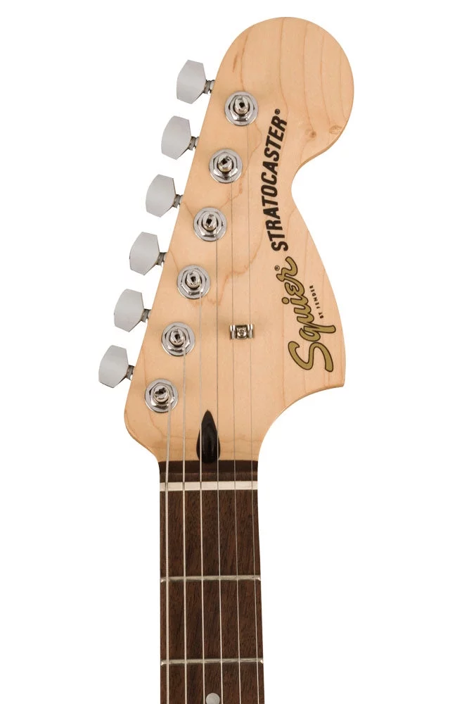 Squier Affinity Series Stratocaster HSS Pack (Charcoal Frost Metallic; Indian Laurel Pickguard)