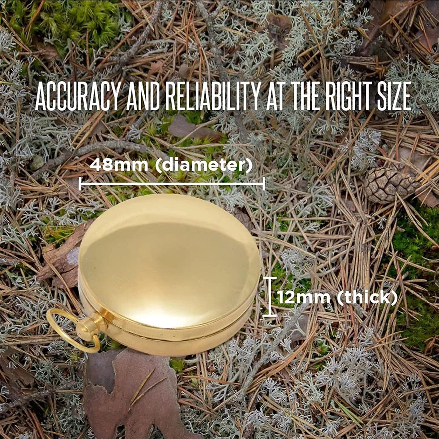 WOVTE Camping Survival Compass Glow in The Dark Military Compass Survival Gearfor for Hiking, Camping,Backpacking, Outdoor Activities