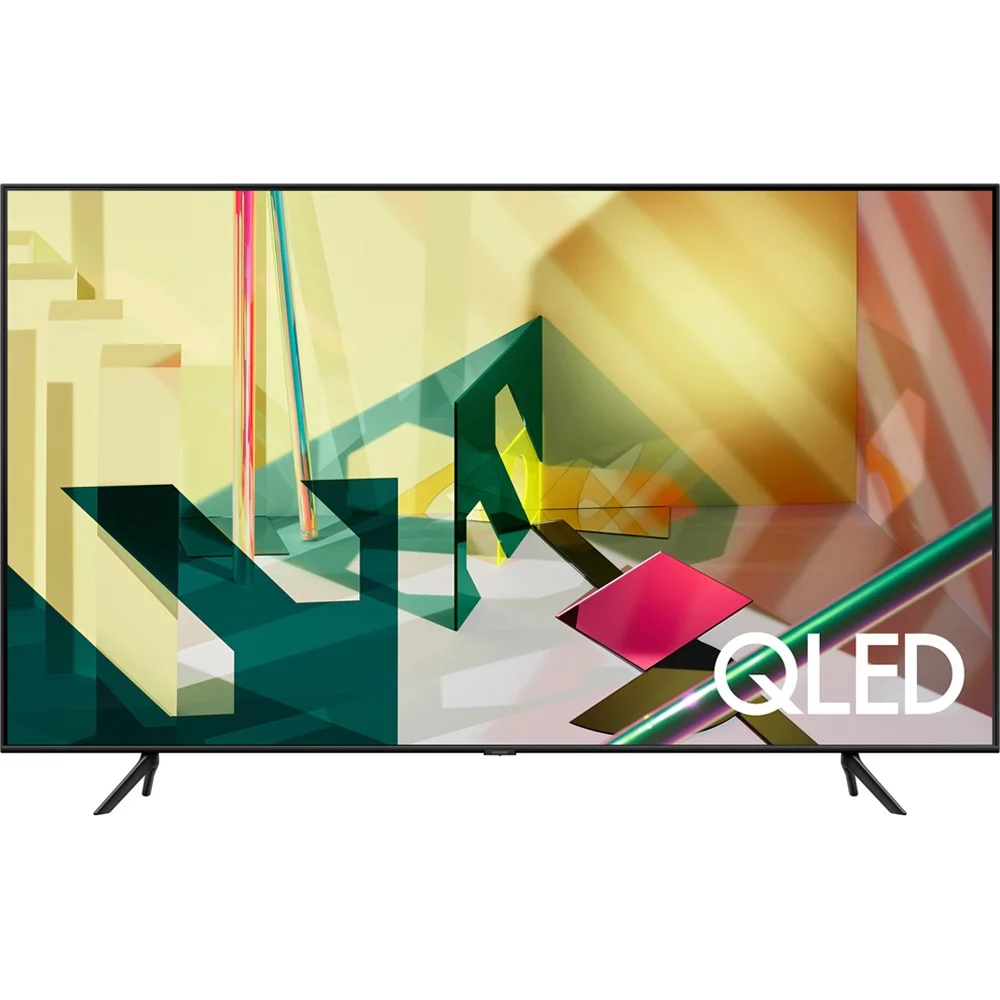 Open Box Samsung 65-inch Class QLED Q70T Series - 4K UHD Dual LED Quantum HDR Smart TV with Alexa Built-in (QN65Q70TAFXZA, 2020 Model)
