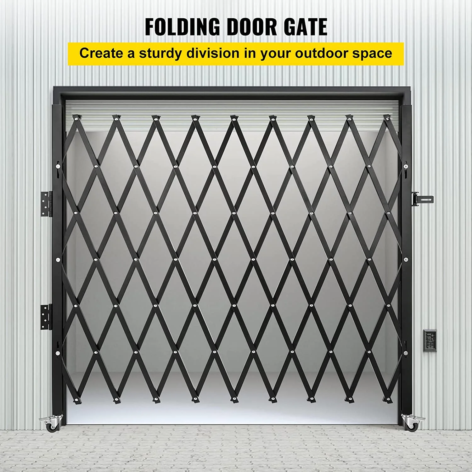 AUCHI Single Folding Security Gate, 85