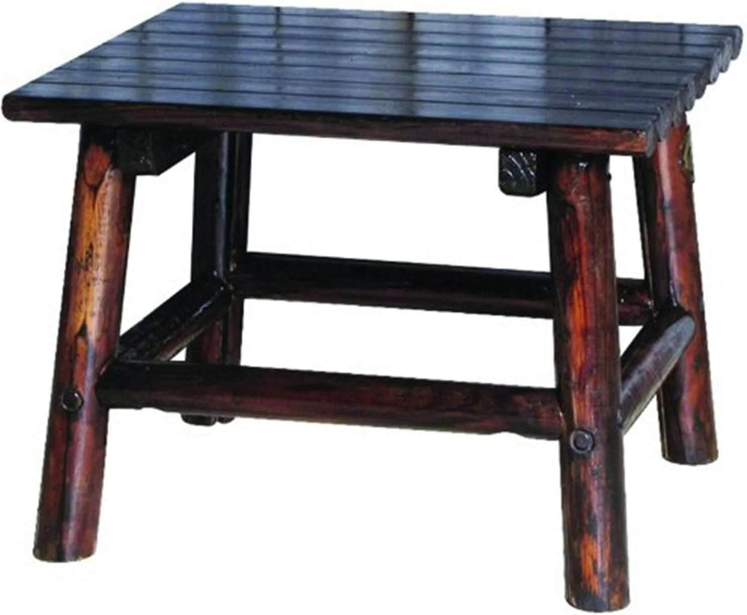 24-Inch By 20-Inch Wood End Table