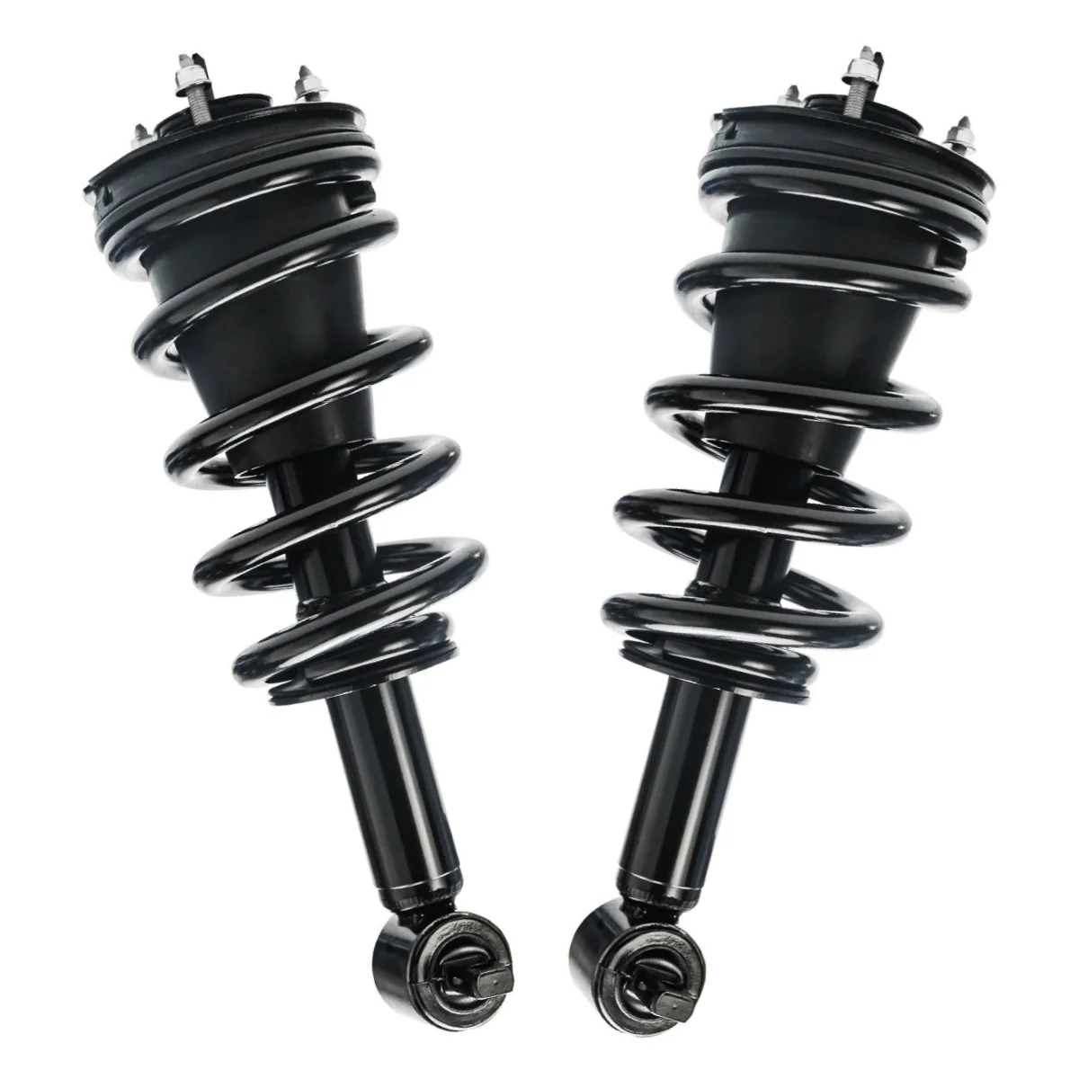 AutoShack Front Complete Struts and Coil Springs Set of 2 Driver and Passenger Side Replacement for GMC Sierra 1500 Limited 2014-2018 Chevrolet Silverado 1500 2019 Silverado 1500 LD V8 RWD CST239114PR