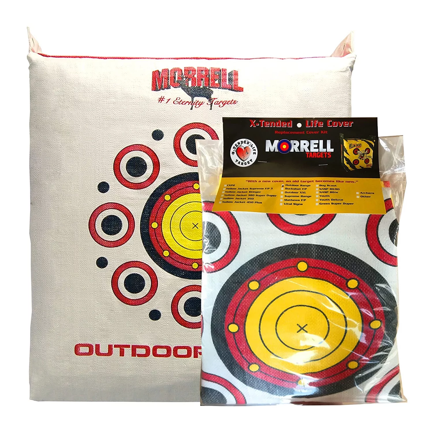 Morrell Weatherproof Archery Target Replacement Field Point Cover (2 Pack)