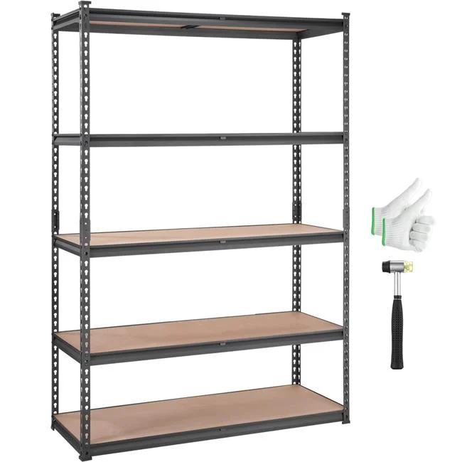 VEVOR Storage Shelving Unit, 5-Tier Adjustable 2000 lbs Capacity Heavy Duty Garage Shelves 18