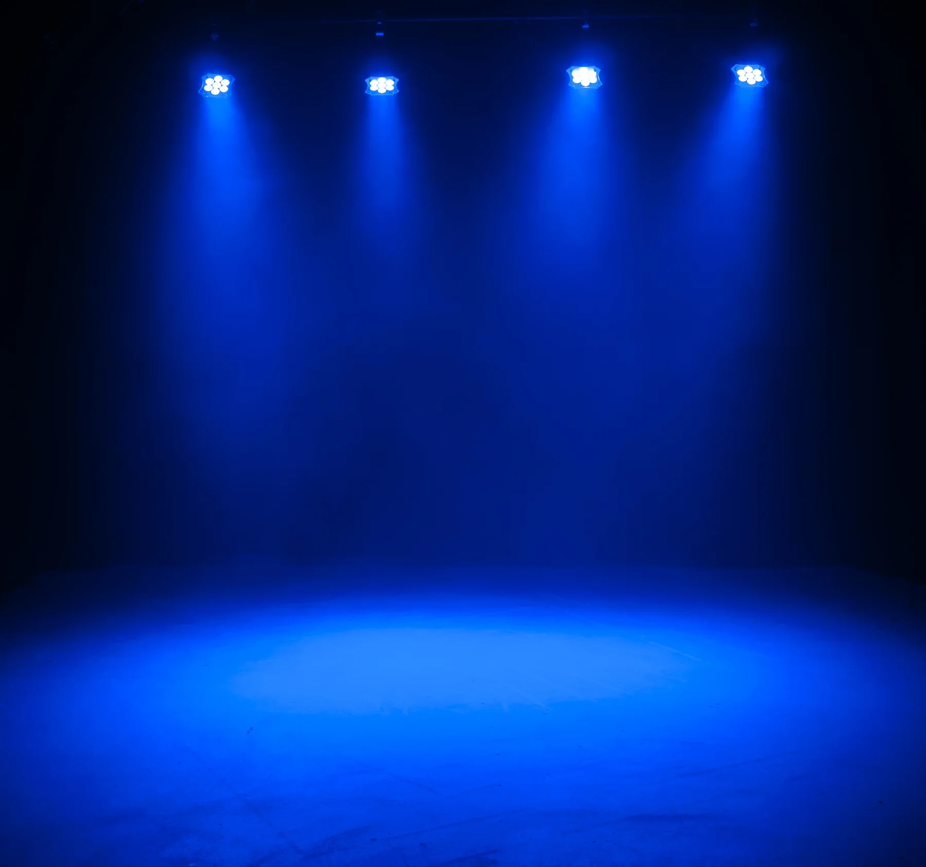 10) American DJ MOD STQ Compact DMX Par Lights w/Remote+Facade+Hazer+Fogger+Bags