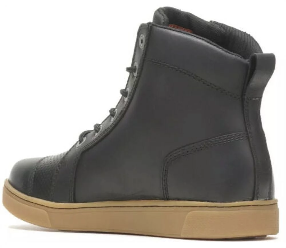 New In Box Harley-Davidson Men's Breman Black Motorcycle Sneaker Boots D96260