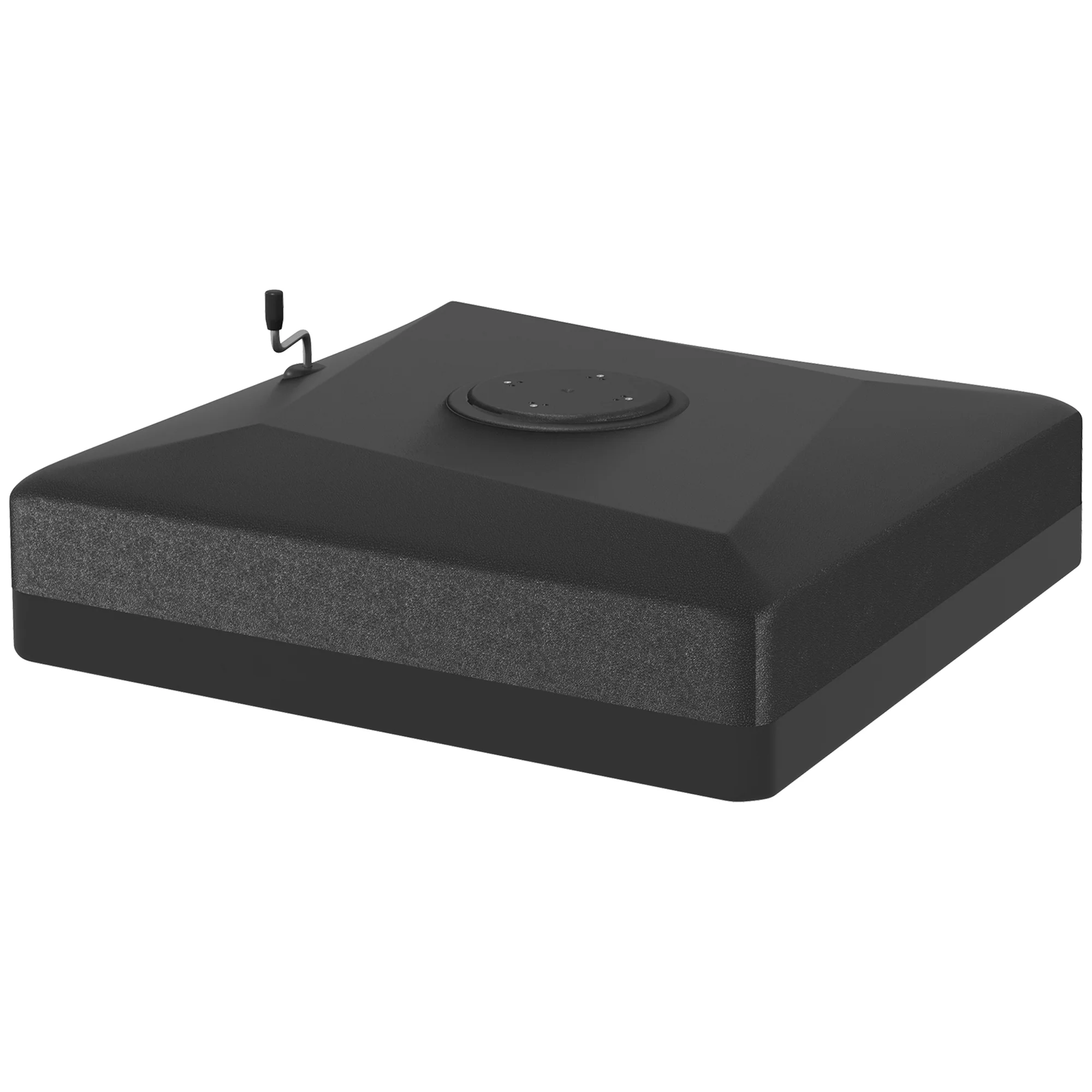 Outsunny 84D-110V02 Cantilever Umbrella Base, Fillable w/ Wheel