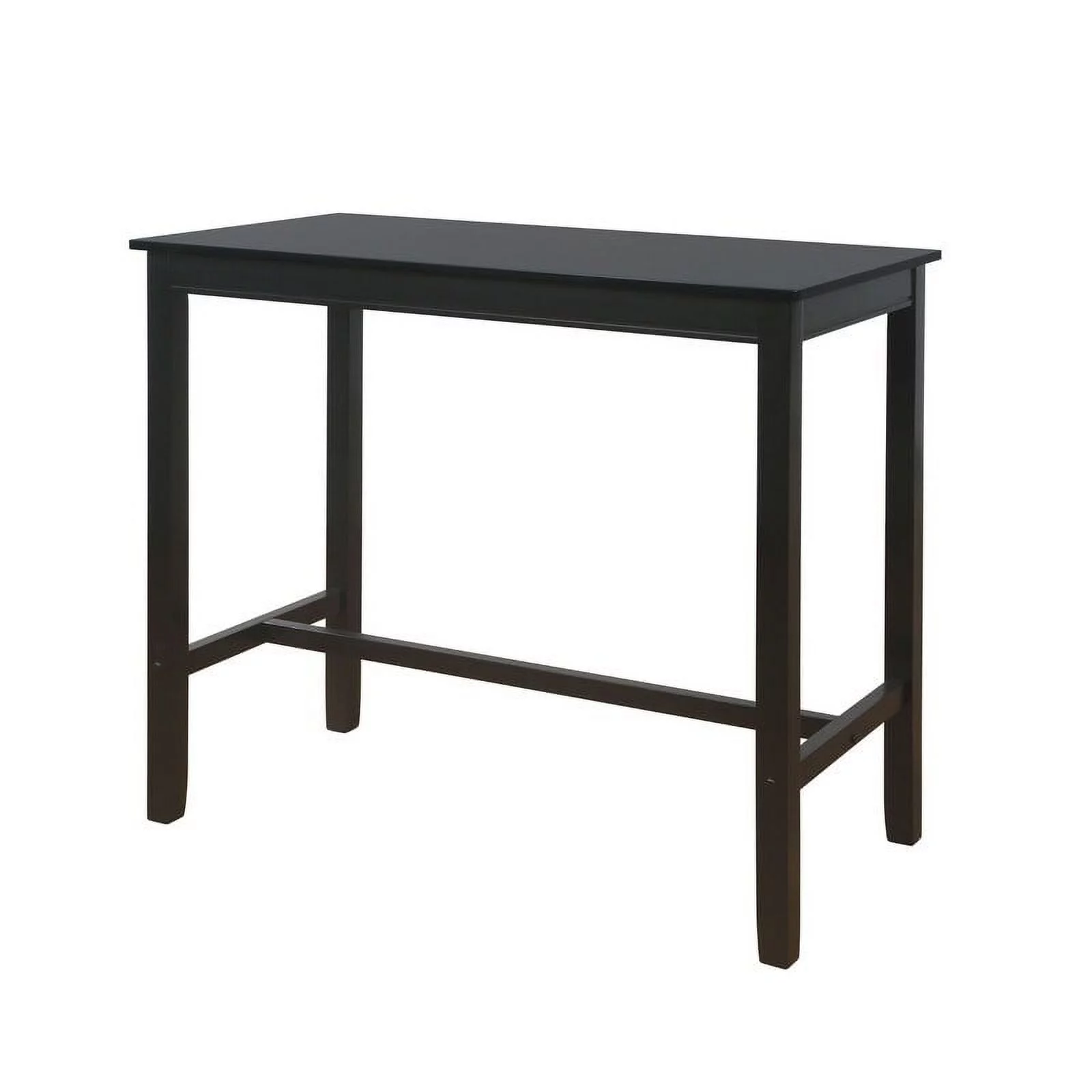 Linon Bridgeport 42-inch Pub Bar Table Black Bohemian & Eclectic, Traditional, Casual
