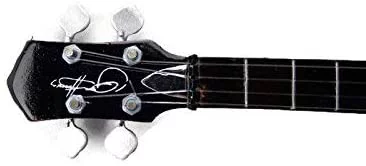 KISS Gene Simmons Miniature AXE Bass Signature Guitar Replica - Officially Licensed Collectible (2M-K01-5006)