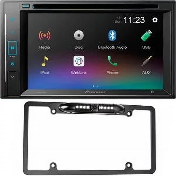Pioneer AVH-240EX DVD Receiver with License Plate Backup CameraPioneer AVH-240EX DVD Receiver with License Plate Backup Camera