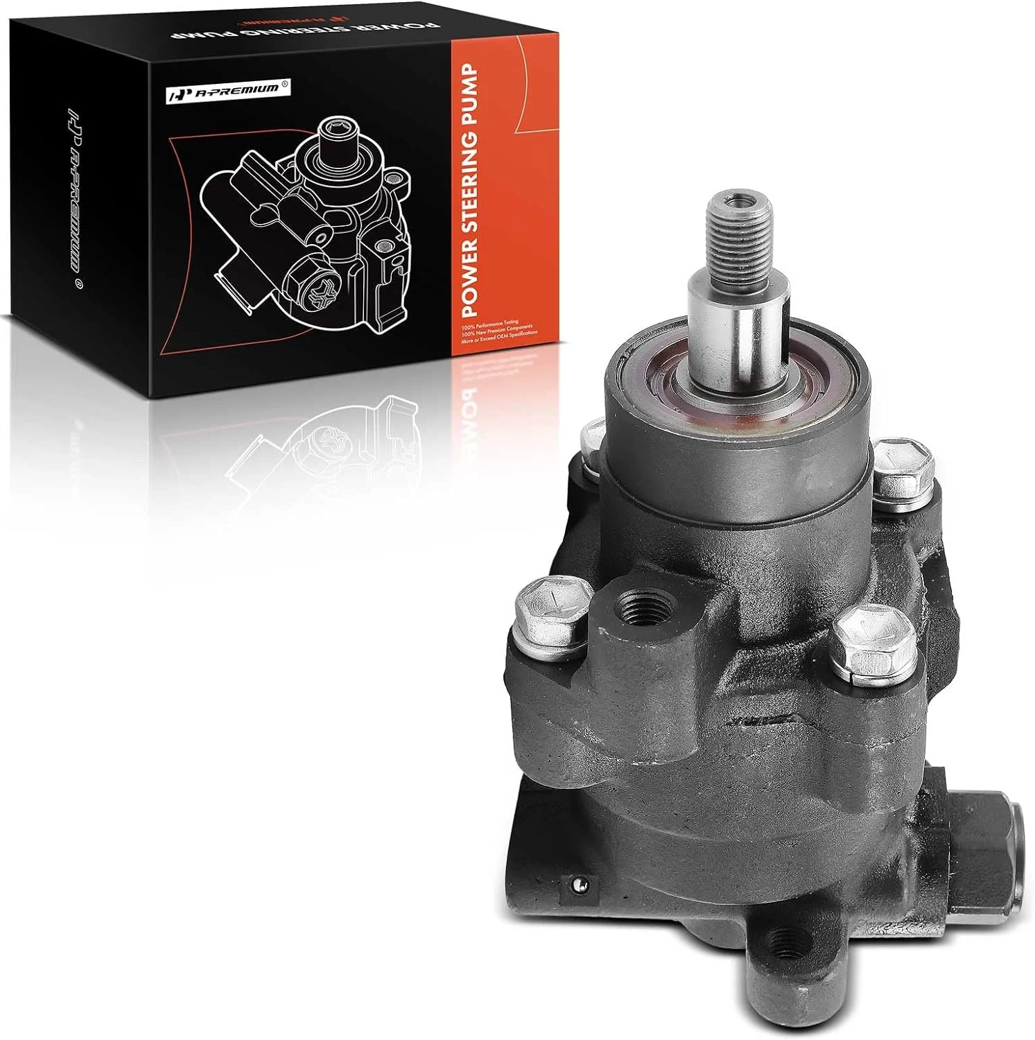 A-Premium Power Steering Pump, Compatible with Toyota Pickup 1984-1990, L4 2.4L, Replace # 21-5720 4432035022