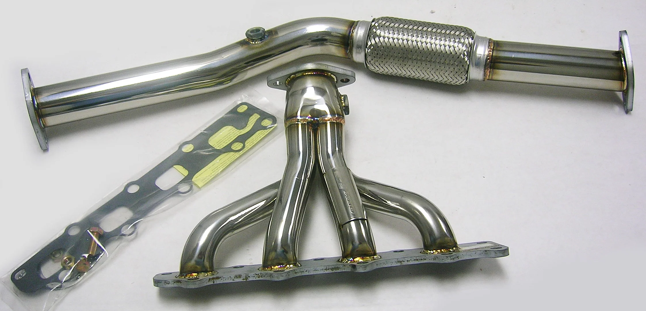 OBX Header Fits For 06 07 08 Pontiac G6 G5 Solstice, 06 Chevy Cobalt SS ECOTEC, 06 Chevy HHR, 07 Saturn VUE Dual VVT 2.4L