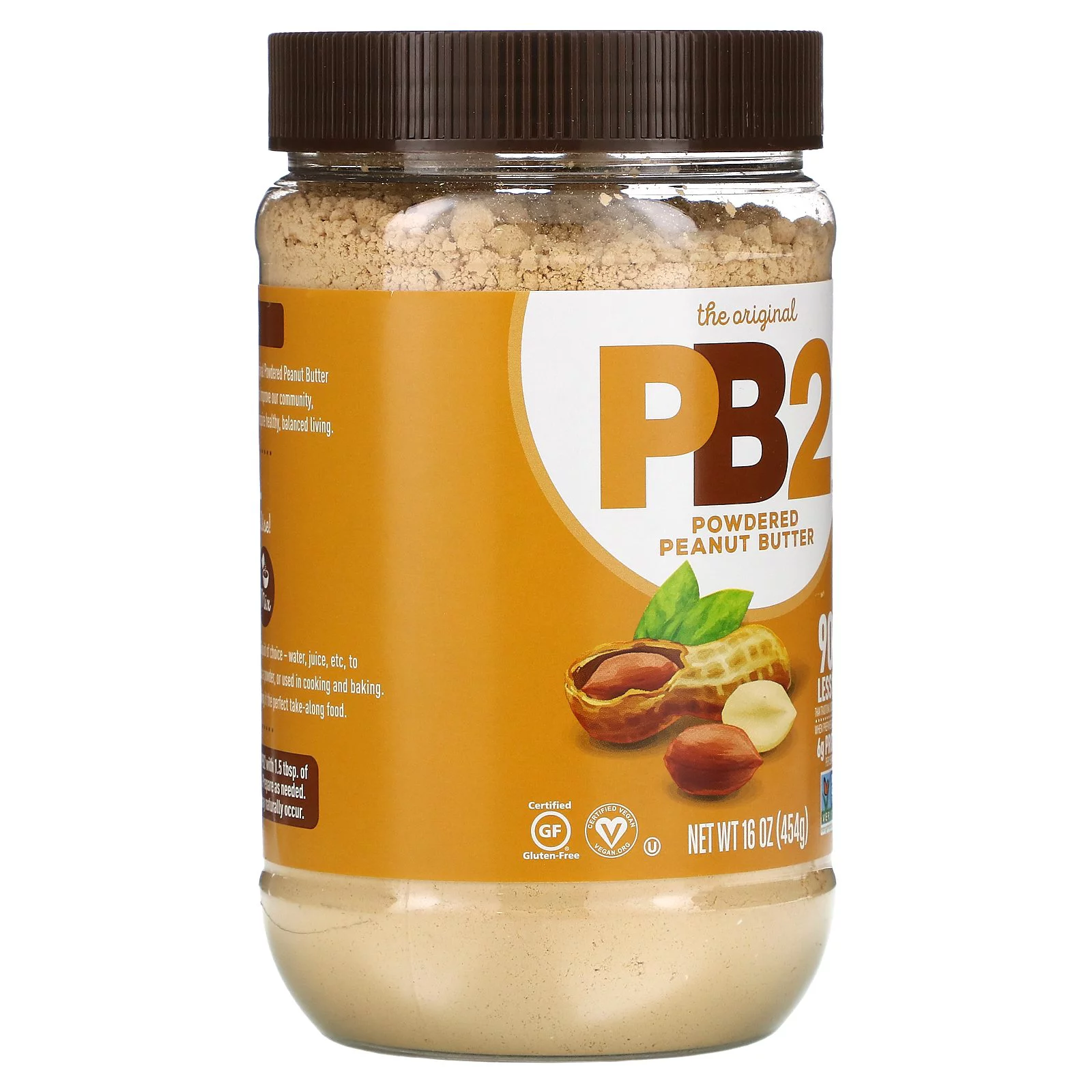 PB2 Foods, The Original PB2, Powdered Peanut Butter, 16 oz