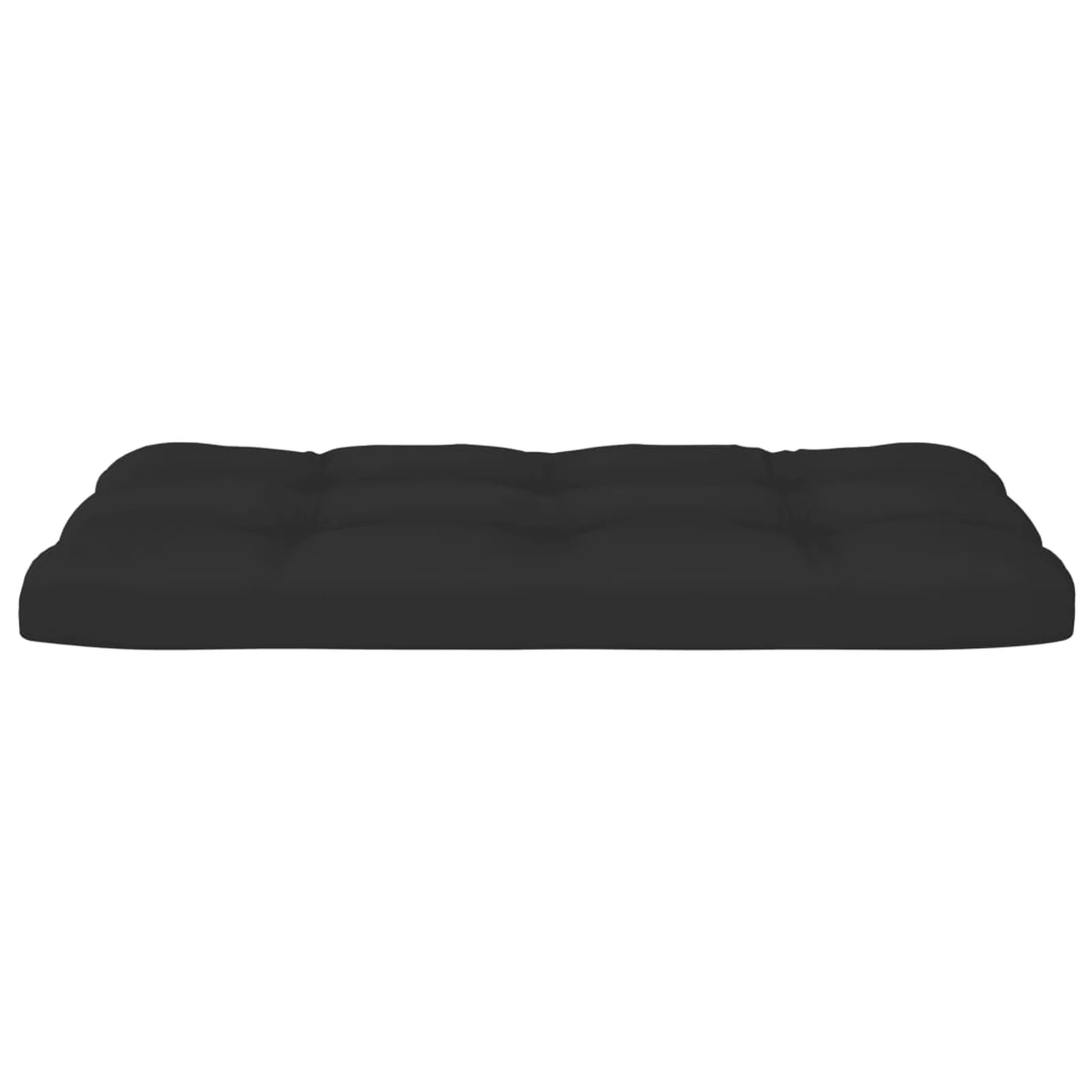 Dcenta Pallet Cushions 2 pcs Black Fabric