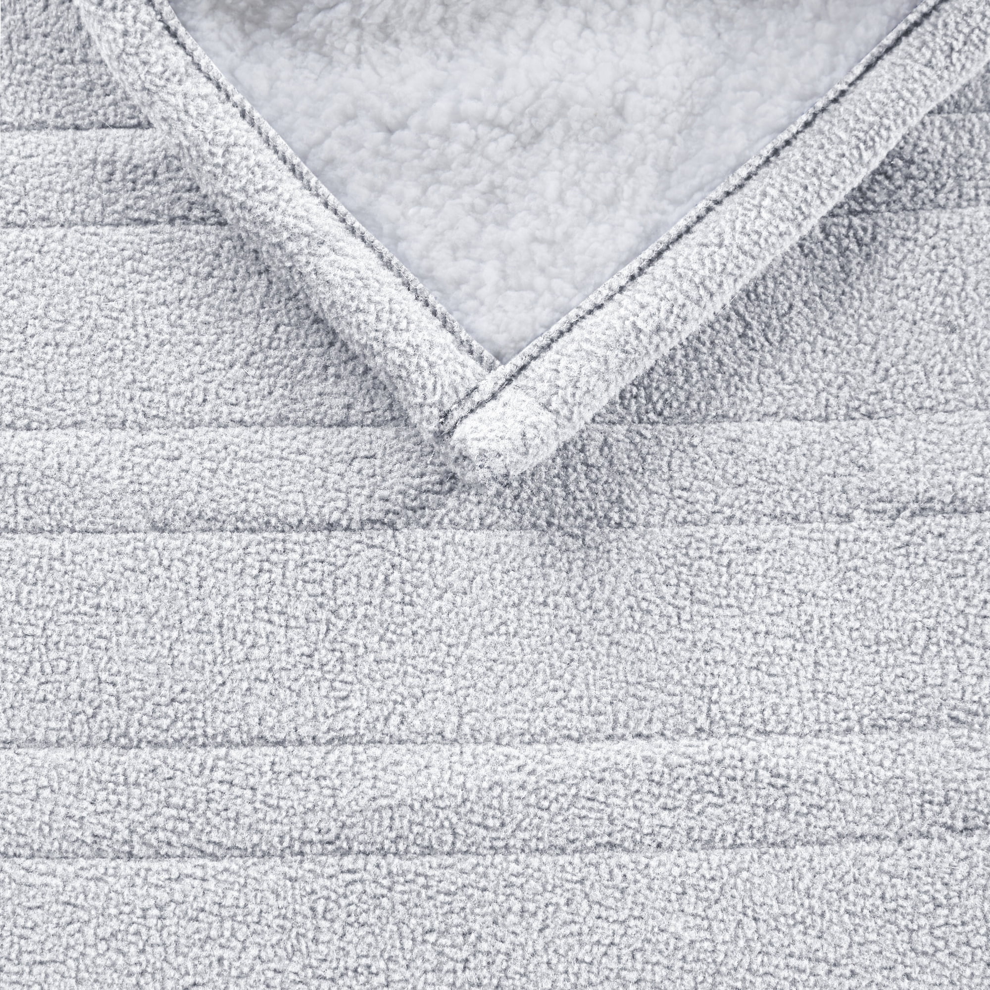 Serta Fleece to Sherpa Heated Throw, 50x60